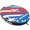 Tube Only, variant on Airhead Hydro X 3 Person Towable Tube for Boating, Blue, White, & Red, 70" Deflated Size, Max Capacity 510 lbs.