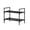 Black_S, variant on FEOLGEHLY Under Bed Shoe Rack 2-Tier Wide Space-Saving Shoe Organizer for Entryway Shoe Shelf Compact Shoe Storage Black Plastic Tool-Free Assembly (Black_S)