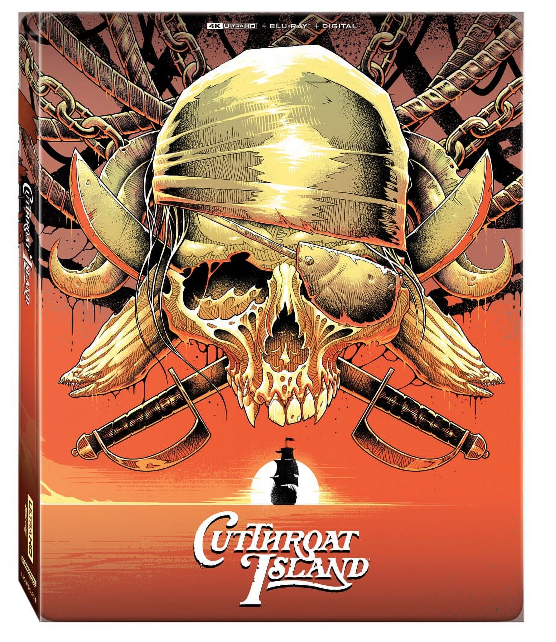 Cutthroat Island (Steelbook) (Walmart Exclusive) (4K Ultra HD + Blu-Ray + Digital Copy) - image 4 of 5