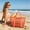 Orange, variant on Portable Mesh Shower Caddy Tote, Quick Dry Tote Bag Mesh Beach Bags for Women, Hanging Toiletry and Bath Organizer for Travel Swimming Sports Gym Camp Shopping College Dorms