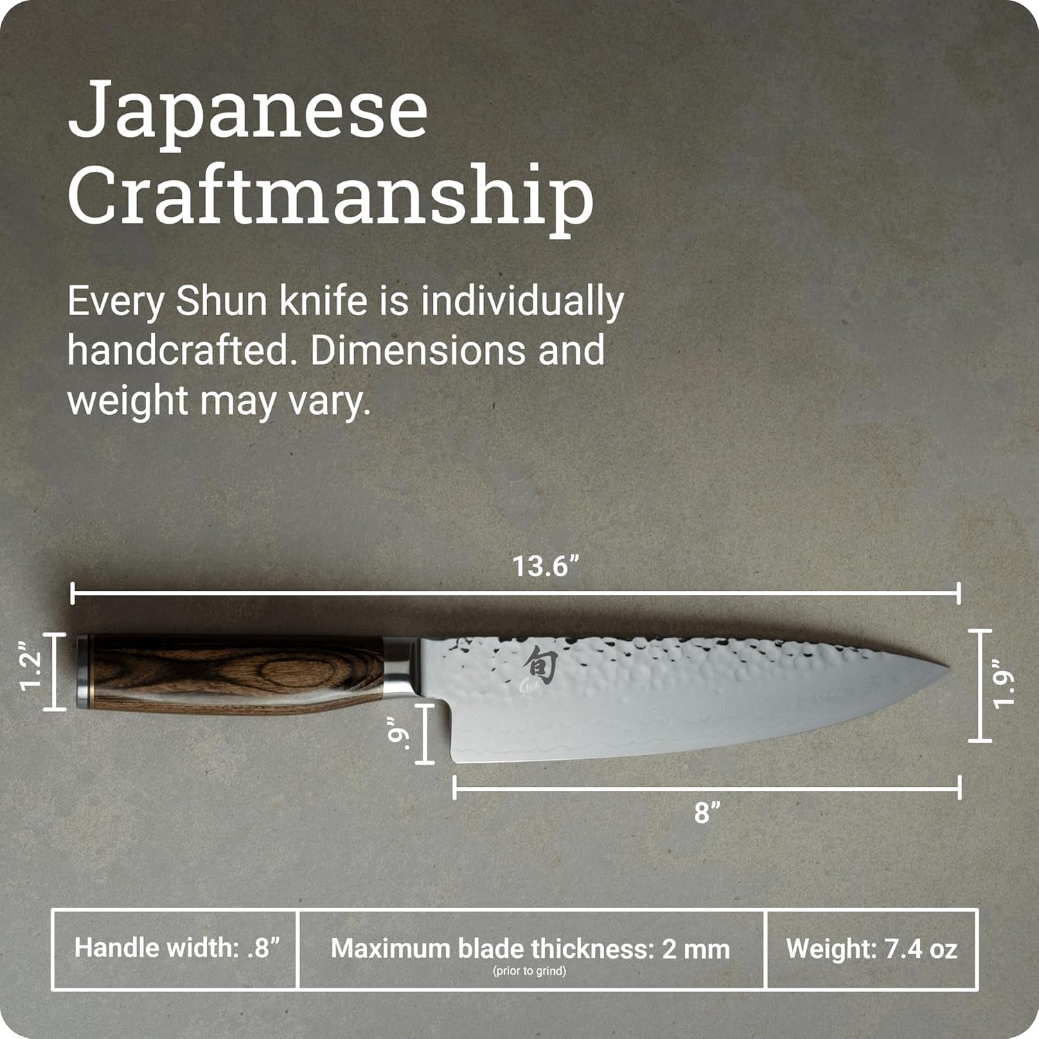 SHUN PREMIER 8-IN. CHEF'S KNIFE