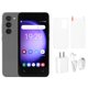 thumbnail image 1 of Teléfono inteligente de 5,0 pulgadas con doble tarjeta y doble modo de espera, teléfono móvil 3G para adultos, adolescentes, 4G, 32G, 100-240 V, enchufe estadounidense gris, 1 of 10