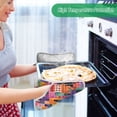 thumbnail image 2 of Yayeee Pot Holders Kitchen Heat Resistant with Pocket 7"x9.8" Cotton Oven Cooking Hot Pads, Art Buildings, 2 of 7
