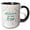 Black/White, variant on 3drose, Welcome to the Team Office Work Mate Job Gift for New Employees Staff, 15oz Two-tone Yellow Mug