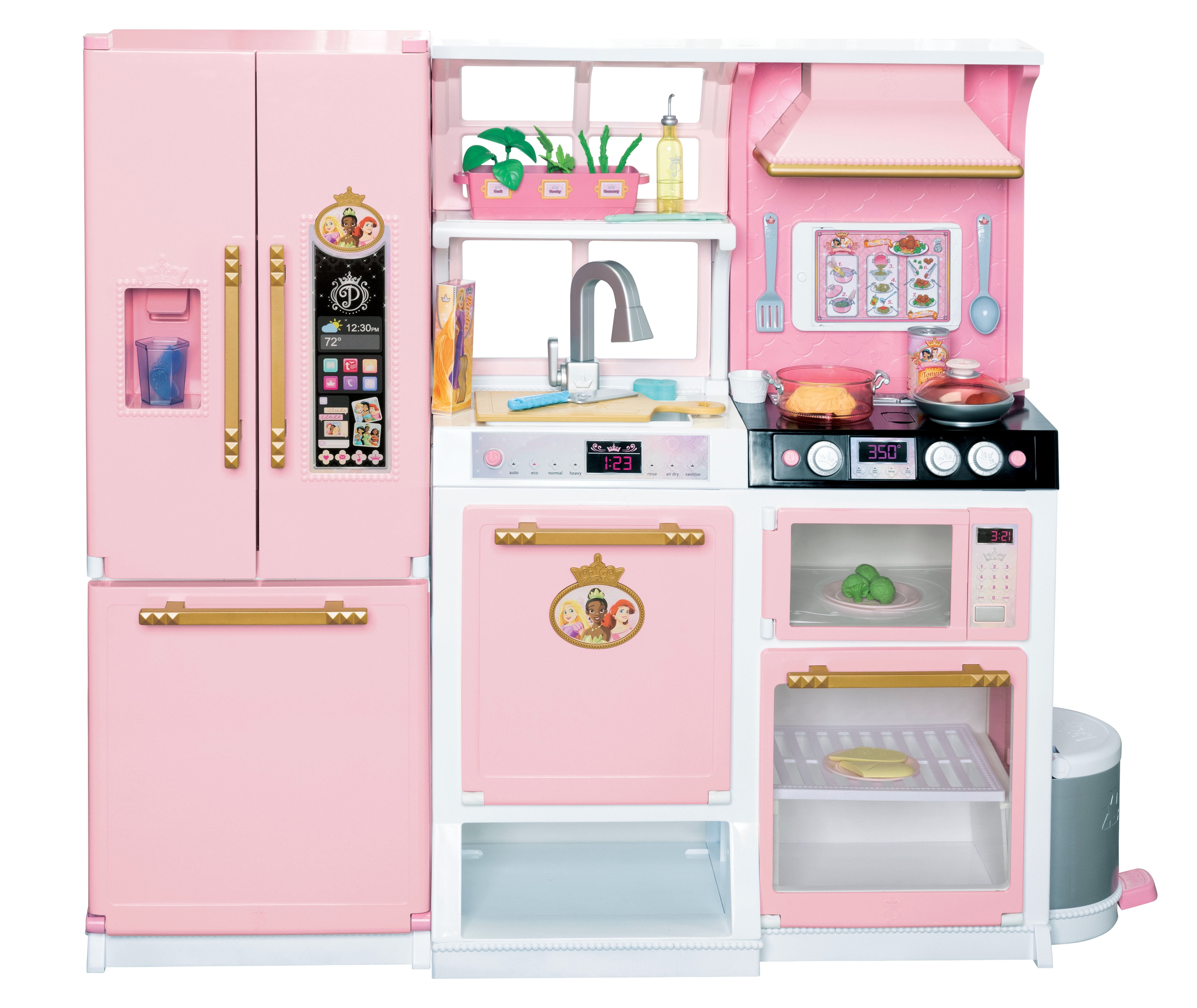 Disney Princess Style Collection Fresh Prep Gourmet Kitchen Child 3 to 6 Years, Pink