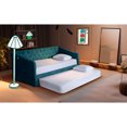 thumbnail image 1 of Cama Doble Velvet Olivo No Incluye Colchones Modelo Nigari Makora, 1 of 8