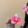thumbnail image 2 of Horquilla para el pelo Flor Bohemia Horquilla para el pelo Phalaenopsis Adecuado para Seaside Holiday Horquilla para el pelo de novia Adecuado para las señoras Chicas Niños, 2 of 4