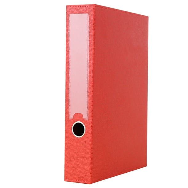 pequeña sala De Archivos De A4 Almacenamiento De Archivos Caja De Almacenamiento Módulo De Organizador De Soporte De Archivos rojo shamjiam Carpeta de archivos A4 Pu