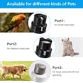thumbnail image 4 of Luxmo Pet Dog Nail Grinders USB Charging Pet Nail Clippers for Dog Cat Paws Nail Grooming Trimmer Tools（White), 4 of 8