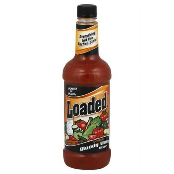 MASTER OF MIXES MIX BLOODY MARY LOADED-33.8 OZ -Pack of 6