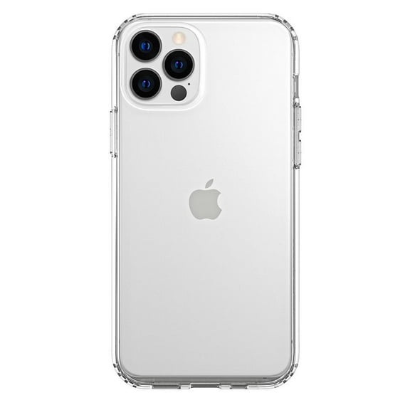 KOKKIA Clear Case Compatible with iPhone 12 Pro Max with Shock-Absorbing Corners Plus 2.5D (Contoured Edge) Tempered Glass Screen Protector Compatible with iPhone 12 Pro Max