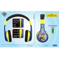 Paw Patrol Chase Bluetooth Headphones for Kids with Microphone