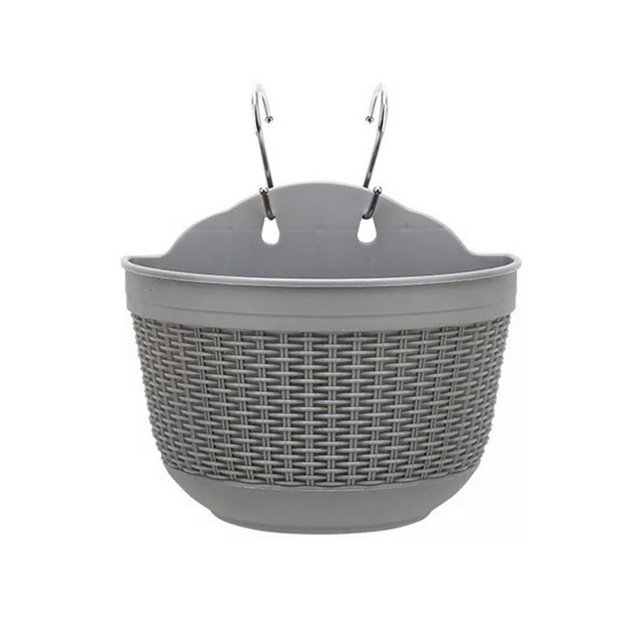 Flower Pot Vase Self Watering Hanging Flower Pot With Water Container For Home Decoration 25*16.5*15cm