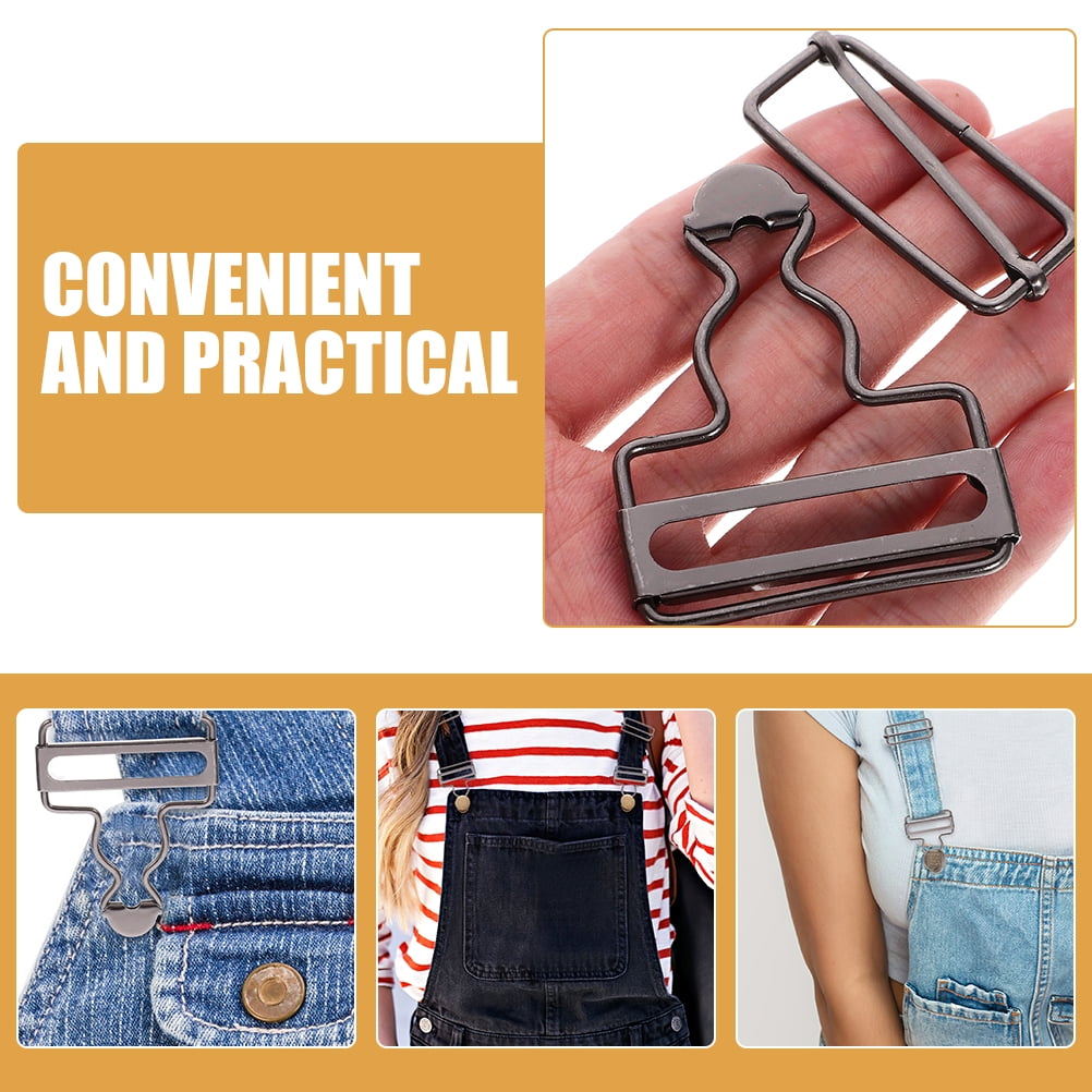 Jean Jumpsuit Buckles Overall Strap 20 Sets Overalls Button Jean Jumpsuit Buckles Overall Strap 20 Sets Overalls Button