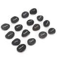 thumbnail image 3 of Fyydes 16Pcs Engraved Pebbles Black Matte Rune Divination Supplies with Engraved Lettering for Meditation,Engraved Pebbles,Engraved Lettering Pebbles, 3 of 8