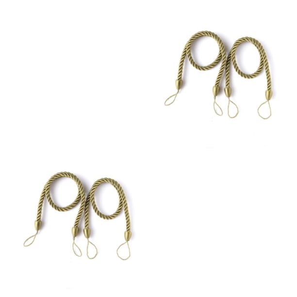 Matsuzay 2 piezas Hotel cortina Holdback ventana Drape Tieback titular ornamento Verde 2Conjunto
