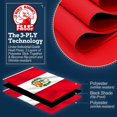 thumbnail image 2 of Anley Rip-Proof Double Sided 3-Ply Peru Flag 3x5 Foot - The Strongest, Longest Lasting Peruvian National Flags 3 X 5 Ft, 2 of 7