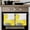 Yellow Gray White, variant on Sage Green Grey Kitchen Towels Set of 4, Water Absorbent Dish Towel, Oil Painted Geometric Abstract Modern Decorative Hand Towels - Quick Drying Cloth for Cooking Baking, 18x28 Inch