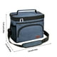 thumbnail image 2 of Bolsa térmica para almuerzo para hombre y mujer | Bolsa térmica reutilizable a prueba de fugas con correa ajustable | Gran capacidad para la oficina, senderismo y picnics, 2 of 5