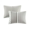 thumbnail image 4 of Full/Queen Cotton Printed Duvet Cover Set with Chenille, 4 of 4
