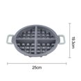 thumbnail image 3 of YAOMOBB Reusable Waffle Mold Food Grade Heat Resistant Reusable Microwave Safe Silicone Waffle Mold, 3 of 6