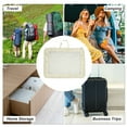 thumbnail image 4 of Unique Bargains 1 Pc Portable Packing Cube for Luggage 17.72"x4.72"x12.99" Beige, 4 of 6