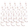 thumbnail image 2 of ZheElen 6piece Swirl Pendant For Graduation Celebration Exquisite Craft Wide Application PVC Birthday Star Spiral Pendant TYPE3 NO3, 2 of 5