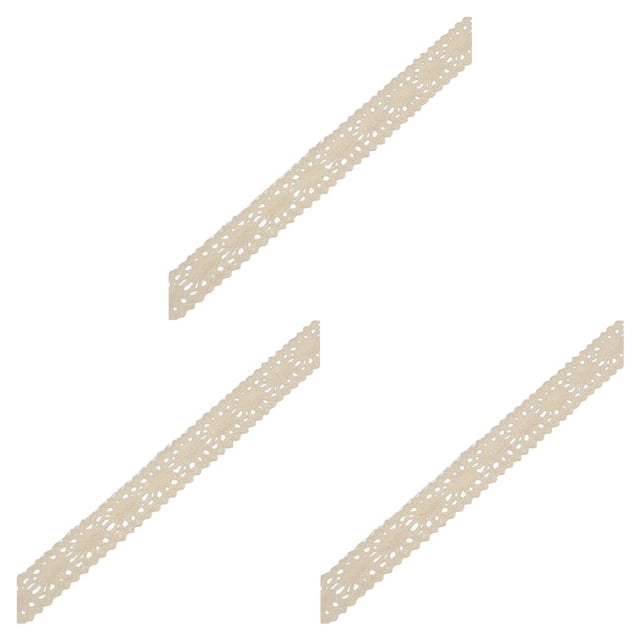 Guardoinrt 1 Roll Lace Ribbons Exquisite Portable Creative Sewing Accessory Comfortable Clothes Supplies Delicate Lace Trim Type7 3Set