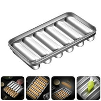 ELAYARD 1Pc Stainless Steel Sausage Mold for Homemade Hot Dog Making