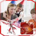 thumbnail image 3 of Daily Mix Store 3D Metal Assembly Mechanical Bird,3D Phoenix Metal Model Kits For Kid Adults,358PCS Mechanical Steel Stainless 3D Flappi, 3 of 8