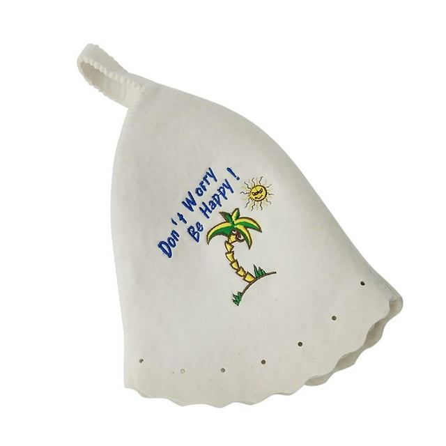 Chapeau de Sauna en Laine Russe Protecteur 9