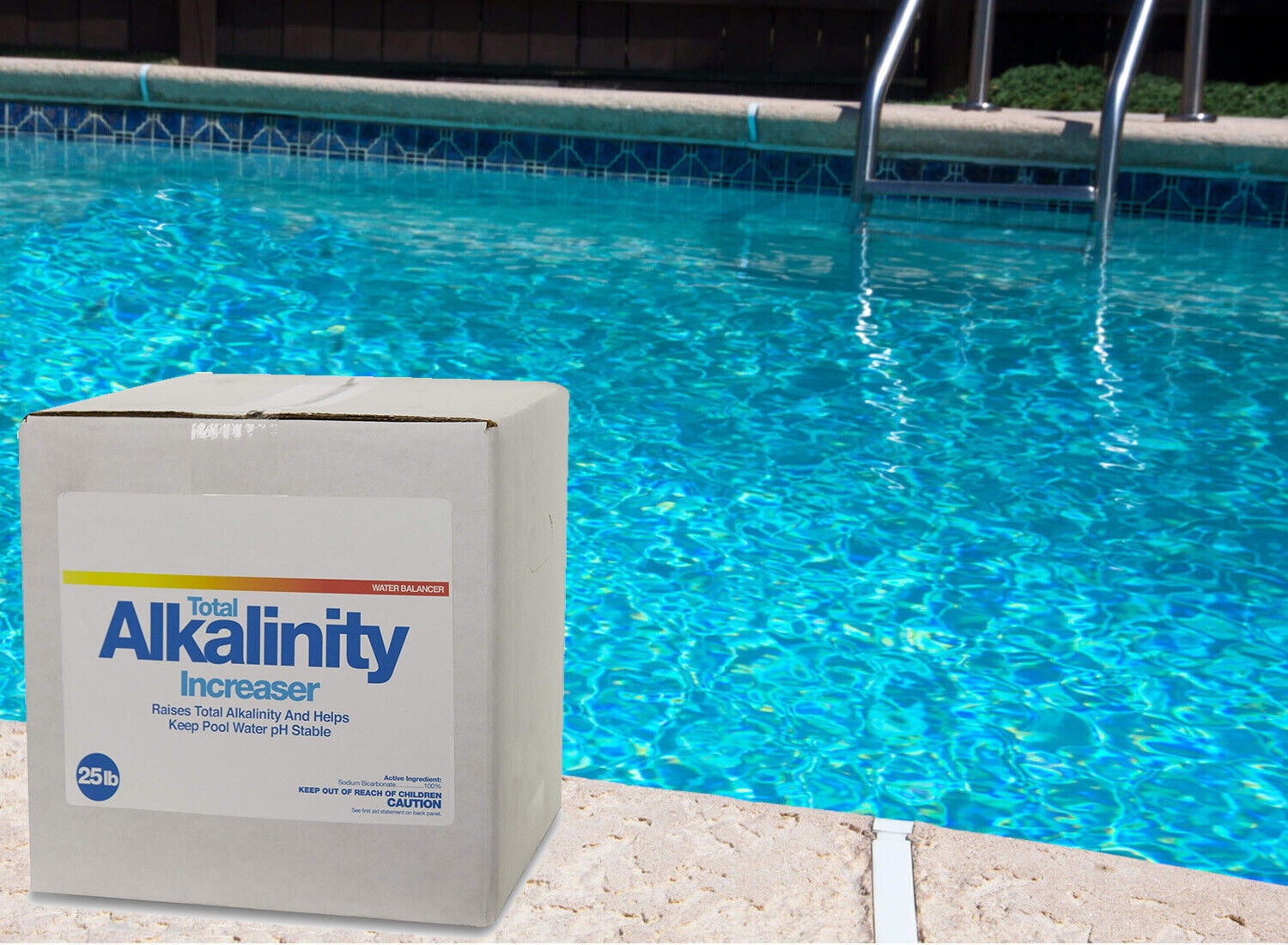 Swimming Pool Alkalinity Up Increaser Plus Sodium Bicarbonate (Choose