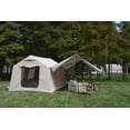 thumbnail image 4 of Acpouw 9.8 x13ft with canopy, Inflatable Camping Tents with Hand Pump, Air Glamping Tents, Easy Setup Waterproof and Windproof Blow up Tent Beige, 4 of 7