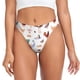 thumbnail image 1 of Fotbe Farm Birds Goose Tanga Sin Costuras para Mujer con Estampado – Panties Invisibles, Transpirables y Cómodos para Uso Diario-Medium, 1 of 6