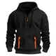 thumbnail image 1 of pstuiky manga larga para hombre, Sudadera deportiva informal con capucha y mangas largas para hombre top de hombre m, 1 of 6