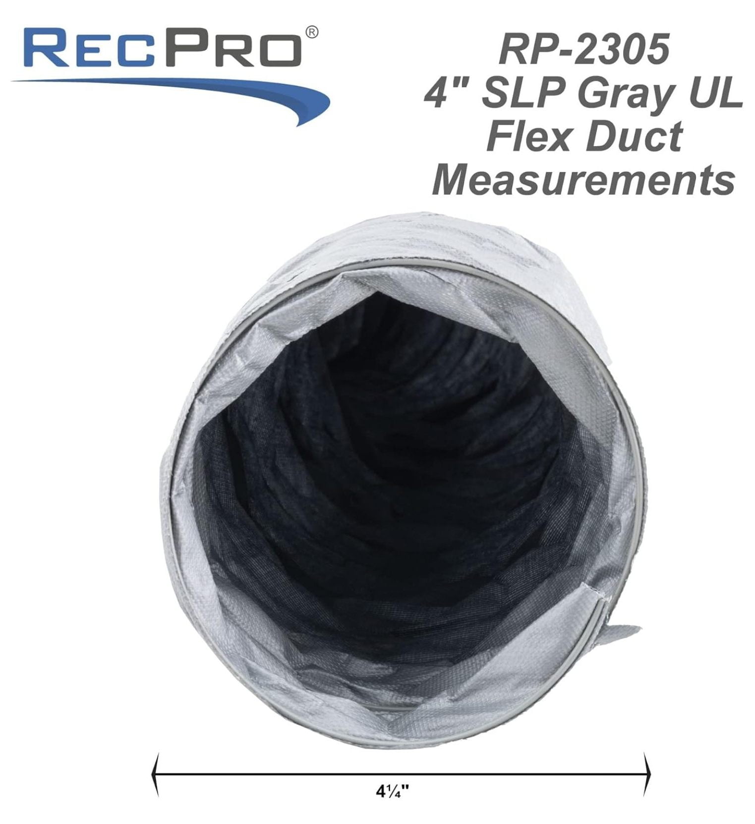 RV 4 inch Flexible Air Duct Hose | 25' Long | Flame Resistant | Direct the Airflow of RV Furnance