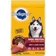thumbnail image 2 of Pedigree High Protein Adult Dry Dog Food Beef and Lamb Flavor Dog Kibble, 16 lb. Bag, 2 of 10