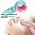 thumbnail image 4 of USB Charging Eyelashes Dryer Plant False Lashes Fan USB Mini Fan for Eyelash Extension Beauty Makeup, 4 of 5