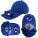 thumbnail image 3 of Gorra de béisbol para fanáticos, gorra de enfriamiento solar para fanáticos del hogar, novedad, gorra de béisbol Suumer (amarillo) JM, 3 of 5