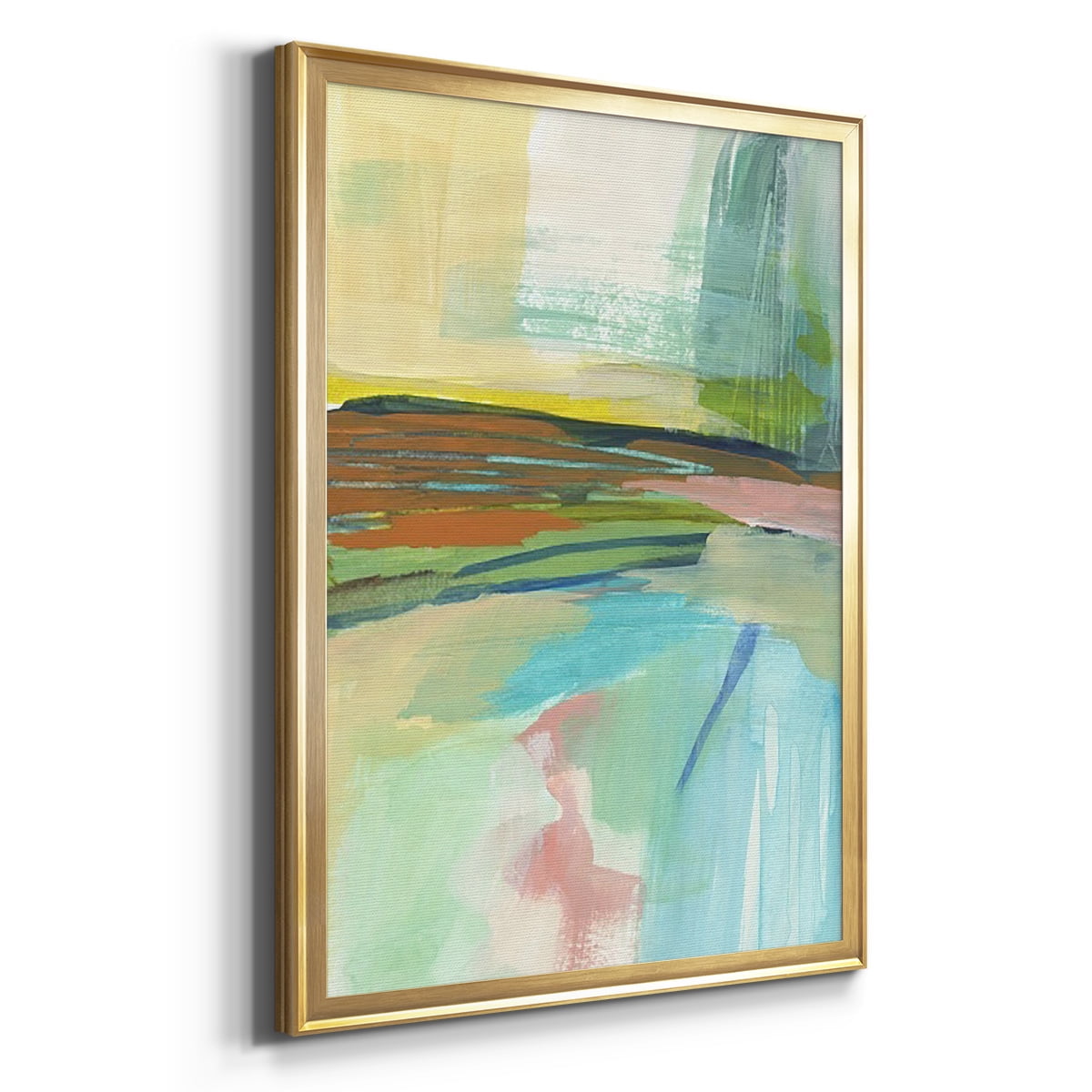Radiant Horizon IV Premium Framed Print, in Gold, Black, or Silver - Ready to Hang