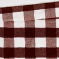 thumbnail image 2 of CANNON Cozy Buffalo Check Burgundy King 3 Piece Comforter Set, Oeko-TEX Certified, 2 of 6