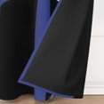 thumbnail image 3 of Tchckioa Blackout Curtains,Abstract Line Grommet Drapes for Apartment,2 Panels,52x96 Inch,Blue, 3 of 6