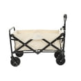 thumbnail image 2 of Carrito de camping plegable Nikou de cuatro ruedas portátil de tela Oxford color amarillo, 2 of 15