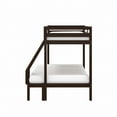 thumbnail image 4 of Campbell Wood Twin Over Full Convertible Bunk Bed, Espresso, 4 of 13