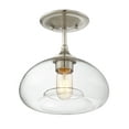 thumbnail image 2 of Trade Winds Lighting 1-Light Ceiling Light In Brushed Nickel, 2 of 3