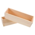 thumbnail image 6 of OUNONA 2pcs Wood Soap Mold Soap Mould Handmade Soap Making Molds Diy Craft Making Tool Handmade Soap Mold Wooden Box Diy Craft Making Tool, 6 of 8