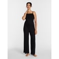 thumbnail image 3 of Joyspun Women’s Lace Trim Ribbed Modal Cami, Sizes XS-3X, 3 of 5