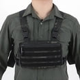 thumbnail image 2 of Chaleco táctico para exteriores 1000D, bolsa militar, CS Wargame Chest Rig Airsoft Magazine Holster Molle System, mochila de nailon para hombre EDC X623D, camuflaje oscuro, 2 of 5