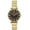 Gold/Black, variant on 34mm Montres Carlo Women Fashion Classic Stones Dial Luxury Clubbing Dress Watch (Gold)