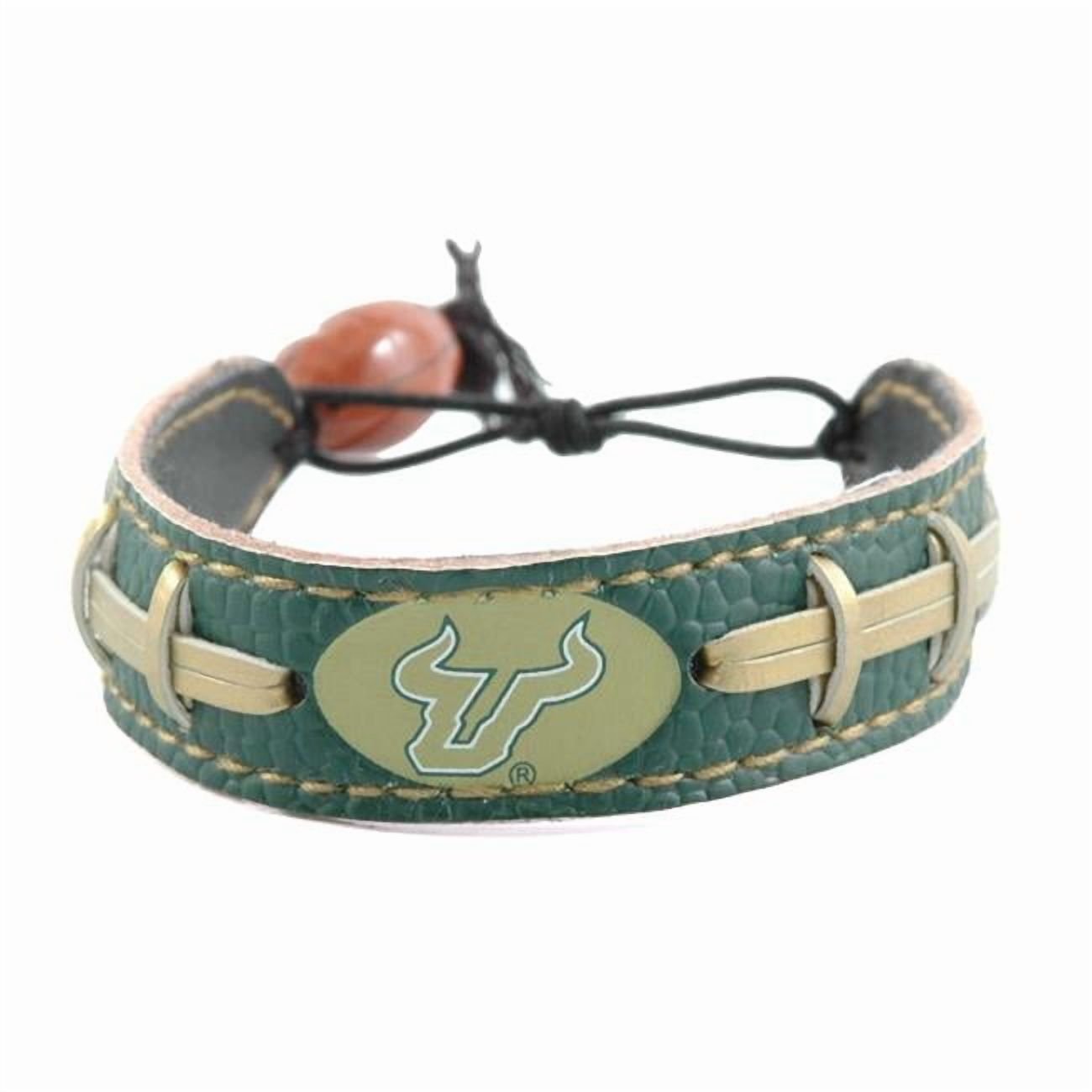 Team Color Football South Florida Bulls Bracelet